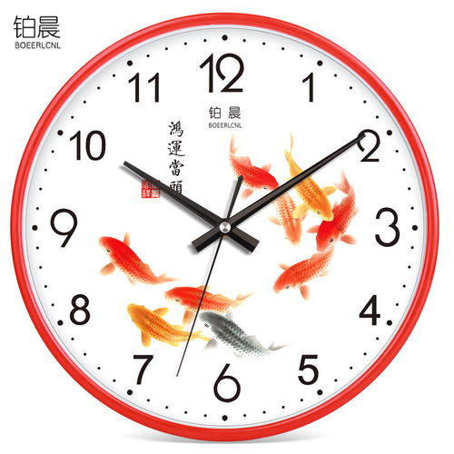 鉑晨靜音掛鐘 現代家居的簡約時尚與靜謐時光