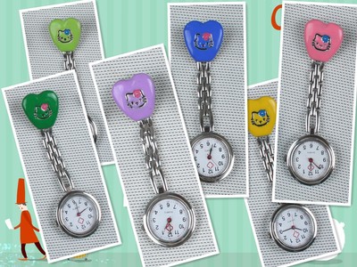 時(shí)尚合金多色KT貓醫(yī)用護(hù)士表 工廠代發(fā)，專業(yè)品質(zhì)之選